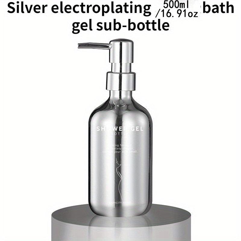 16oz Empty Pump Bottles 500ml Shampoo Lotion Hand Pump Bottle Refillable