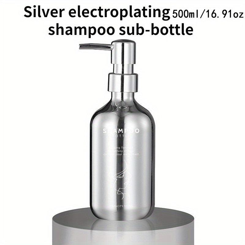16oz Empty Pump Bottles 500ml Shampoo Lotion Hand Pump Bottle Refillable