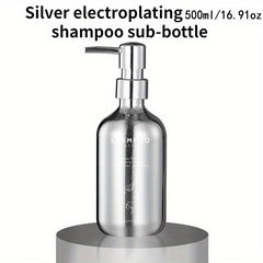 16oz Empty Pump Bottles 500ml Shampoo Lotion Hand Pump Bottle Refillable
