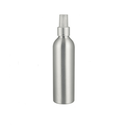200ml Aluminum Spray Bottle Fine Mist Refillable Sample Container Travel