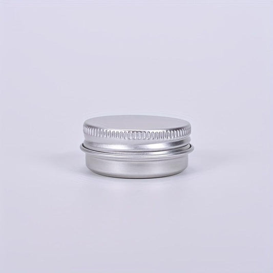 10pcs Aluminum Pot Jars Refillable Containers With Lid For Eye Cream