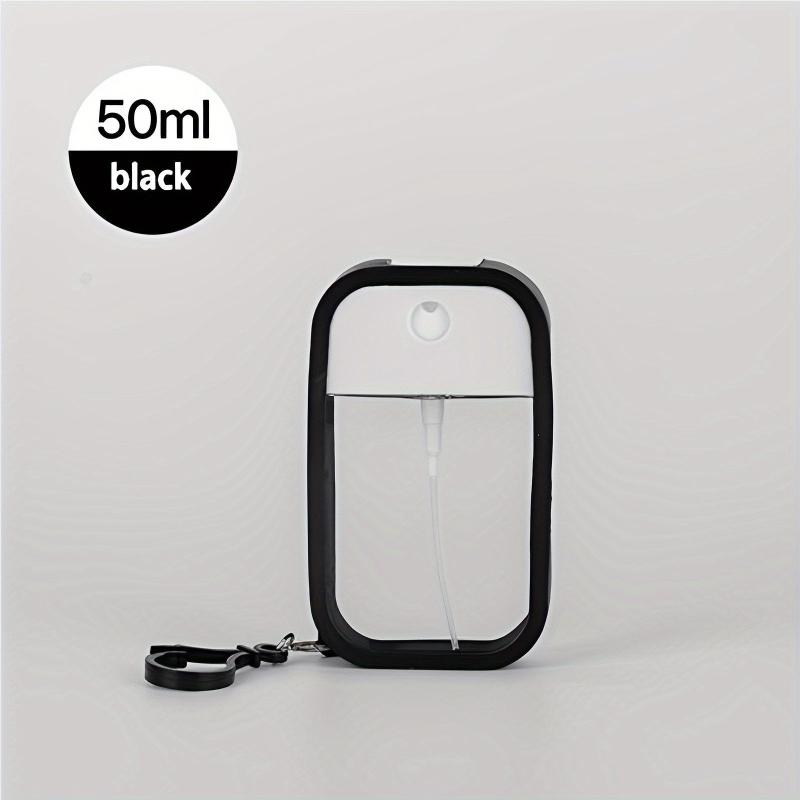 Refillable Portable Spray Bottle with Keychain for Hand Sanitizer and Fragrance