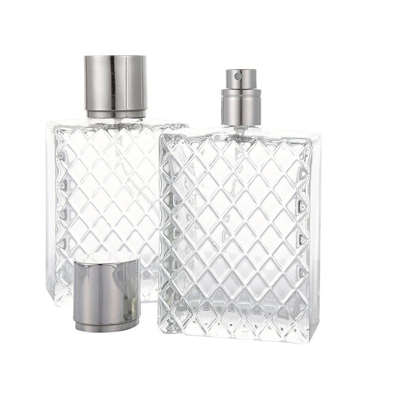 100ml Refillable Spray Perfume Bottle Clear Glass Essential Container