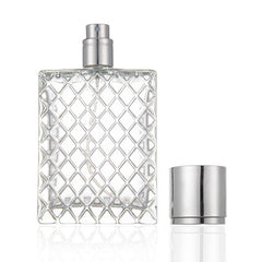 100ml Refillable Spray Perfume Bottle Clear Glass Essential Container