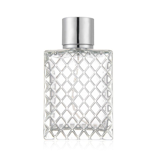 100ml Refillable Spray Perfume Bottle Clear Glass Essential Container