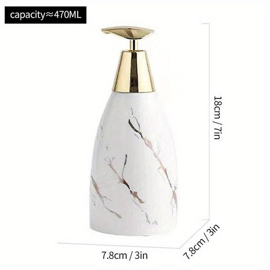 Refillable Soap Dispenser Pump Bottle for Body Wash & More