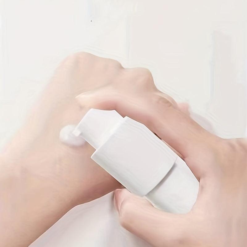 Frosted Airless Pump Bottle for Travel - Refillable Cosmetic Container