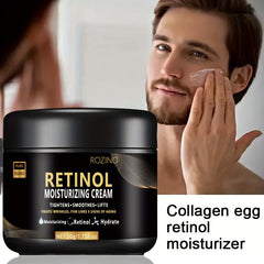 Men's Retinol Moisturizing Cream for Wrinkles & Fine Lines
