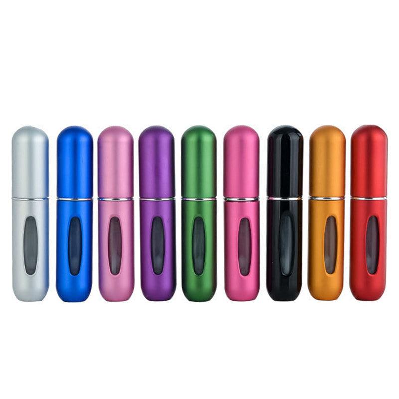 10pcs 5ml Refillable Perfume Bottle Spray Empty Cosmetic Atomizer Travel