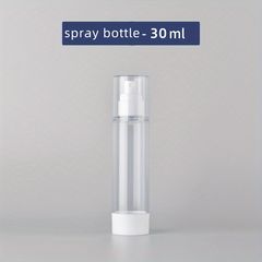 30ml Airless Pump Press Bottle for Cosmetics and Makeup Vacuum Lotion Bottle