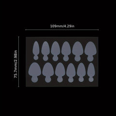 60pcs Silicone Dual Nail Forms for French Nails & Gel Extensions