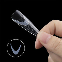 60pcs Silicone Dual Nail Forms for French Nails & Gel Extensions