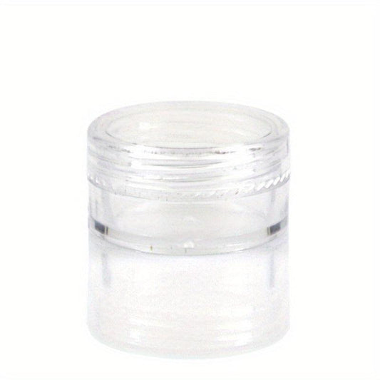 5pcs Small Round Sample Containers With Lids Cosmetic Jars