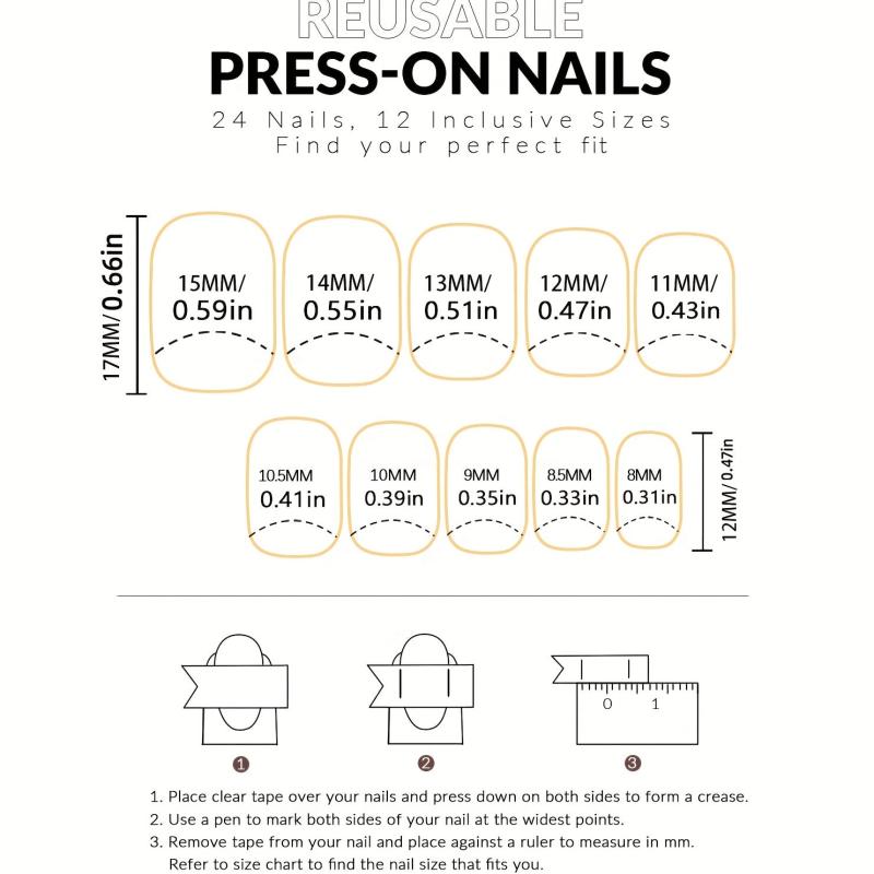 Glossy Coffin Pink Spot Press On Nails for Women