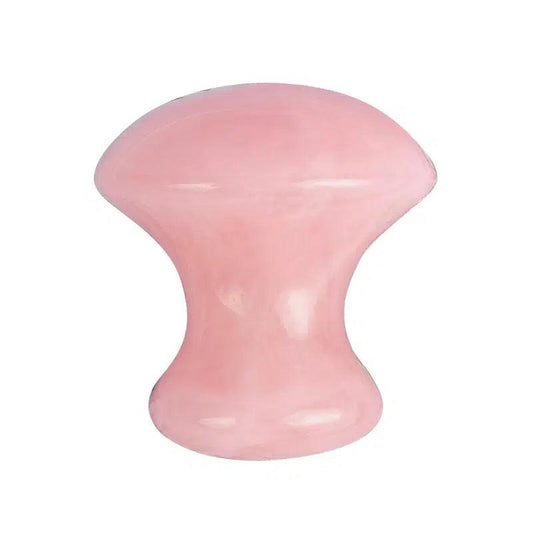 Mushroom Eye Massage Gua Sha Tool and Cold Eye Mask Set