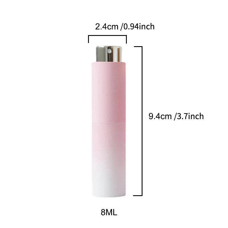 8ml Refillable Perfume Atomizer Travel Liquid Container Aluminum Spray
