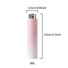 8ml Refillable Perfume Atomizer Travel Liquid Container Aluminum Spray