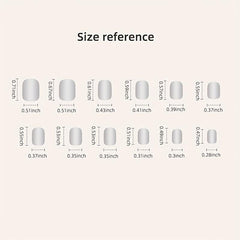 Y2K Pink Press On Nails Glossy Acrylic Square False Nails