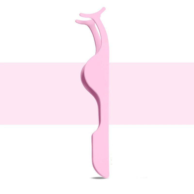 Lash Tweezers Pink Rose Red Beauty Eye Lash Makeup Tools