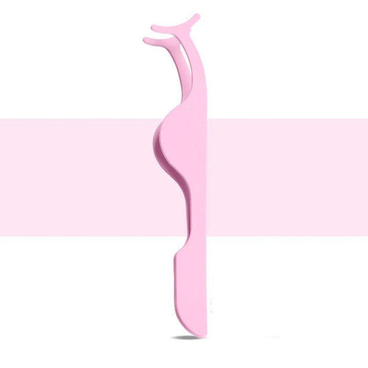 Lash Tweezers Pink Rose Red Beauty Eye Lash Makeup Tools