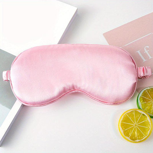 Silk Like Sleep Mask with Adjustable Strap