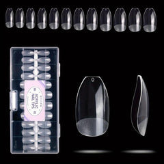 Pre Shaped False Nail Tips - Square Coffin Almond Stiletto