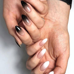24pcs Gradient Nail Patches for Stylish Nail Art