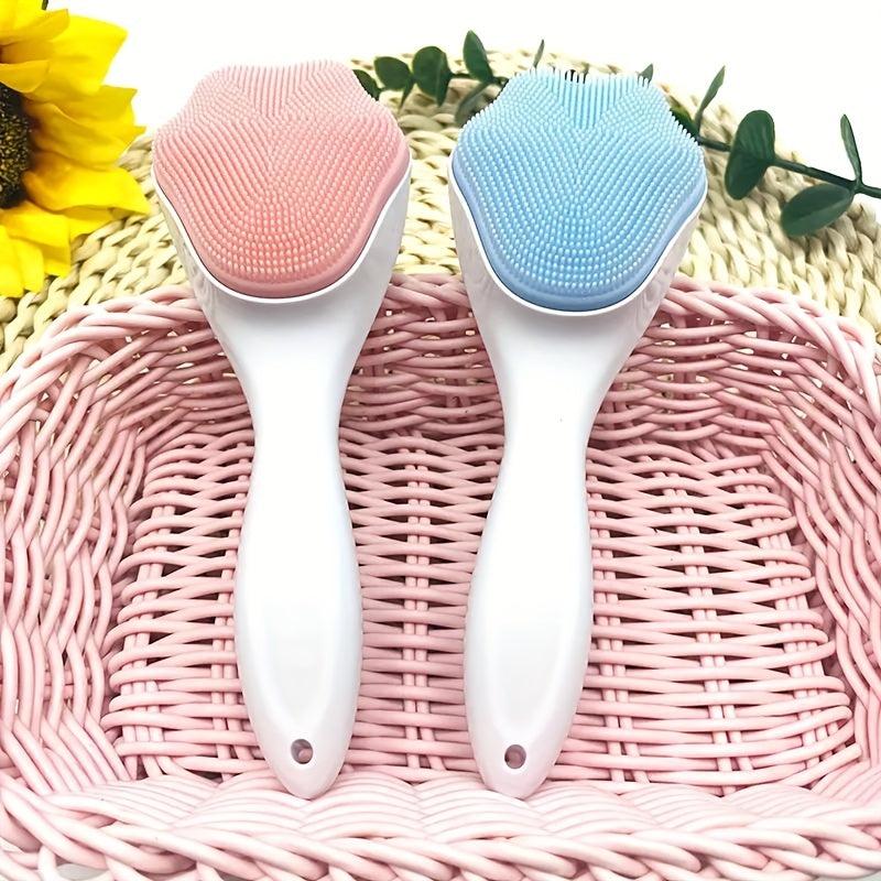 Silicone Face Scrubber Exfoliating Brush Facial Cleansing Tool