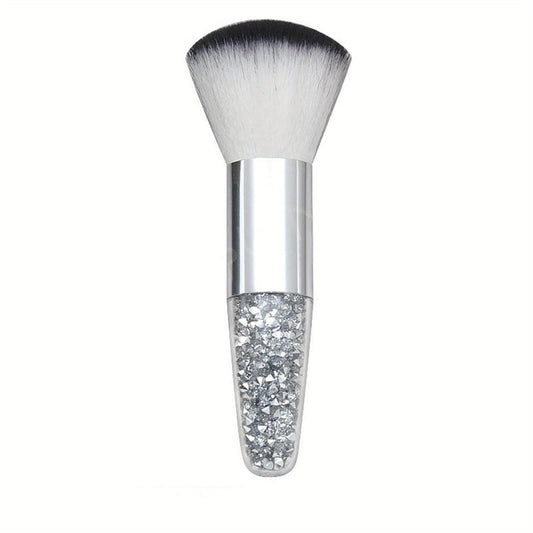 Blush Brush Chunky Handle Nail Art Dust Powder Remover Brush