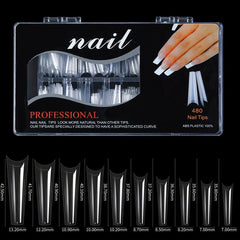 Soft Gel Nail Tips Pre-shaped False Nail Tips for Nail Extension