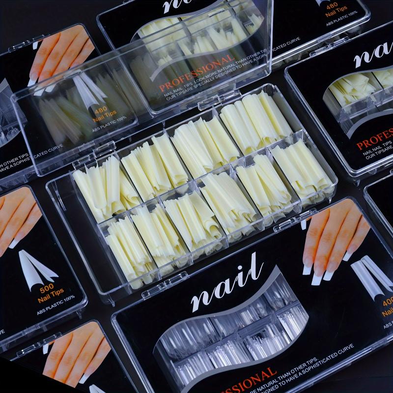 Soft Gel Nail Tips Pre-shaped False Nail Tips for Nail Extension