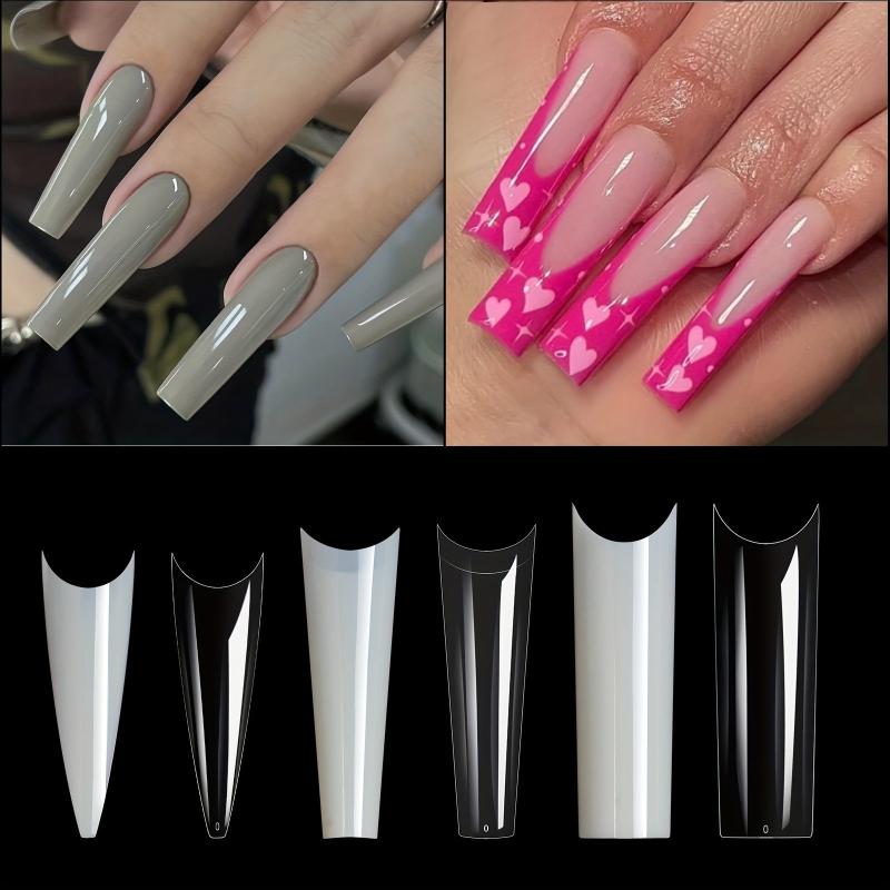 Soft Gel Nail Tips Pre-shaped False Nail Tips for Nail Extension