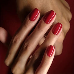 ABS Gel Nail Tips Milky Acrylic Nail Tips Medium Coffin Shape False Nail Tips