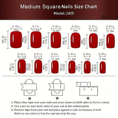 ABS Gel Nail Tips Milky Acrylic Nail Tips Medium Coffin Shape False Nail Tips