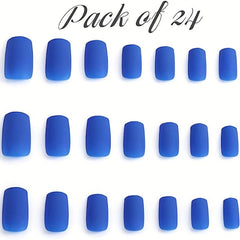 ABS Gel Nail Tips Milky Acrylic Nail Tips Medium Coffin Shape False Nail Tips