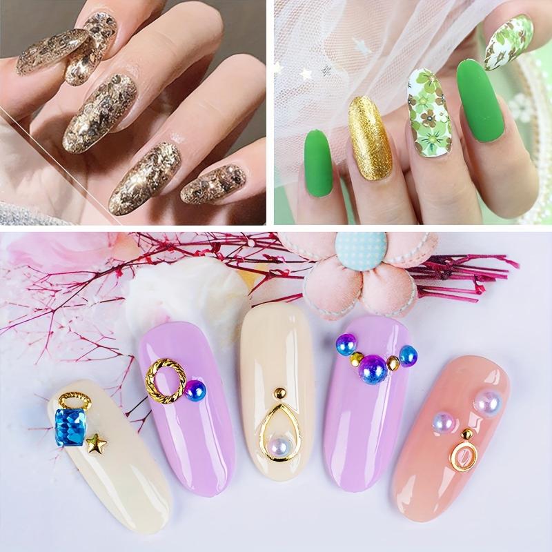 120pcs Oval Shaped False Nail Tips for Nail Extension