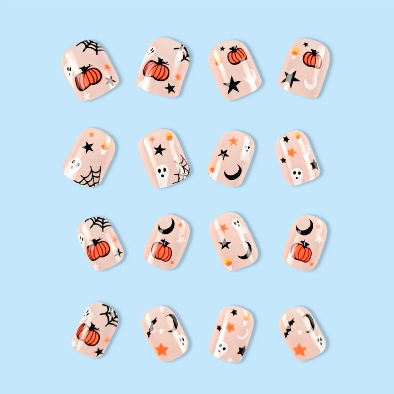 Halloween Press On Nails Set