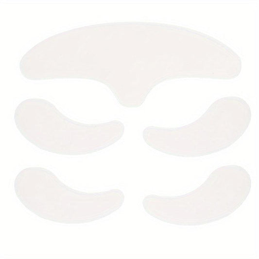 5pcs Silicone Wrinkle Patch Forehead & Cheek Lifting Sticker