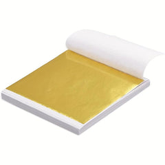 100 pcs Leaf Sheets High Foil for Crafts Home Decor Painting Furniture