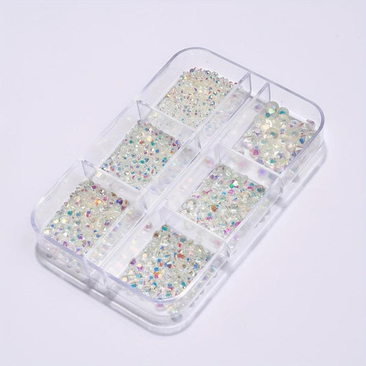 Nail Rhinestones Decorations DIY Nail Jewelry Art Material