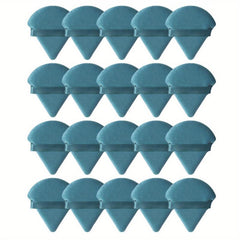 20pcs Triangle Powder Puff Loose Powder Puffs Makeup Puff For Face