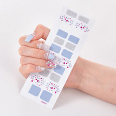 3D Self Adhesive Nail Polish Stickers Full Cover Manicure Stickers