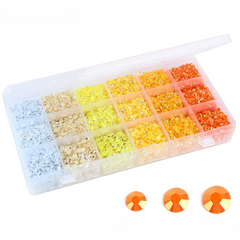 Mixed Flat Back Rhinestones Kit 3mm 4mm 5mm