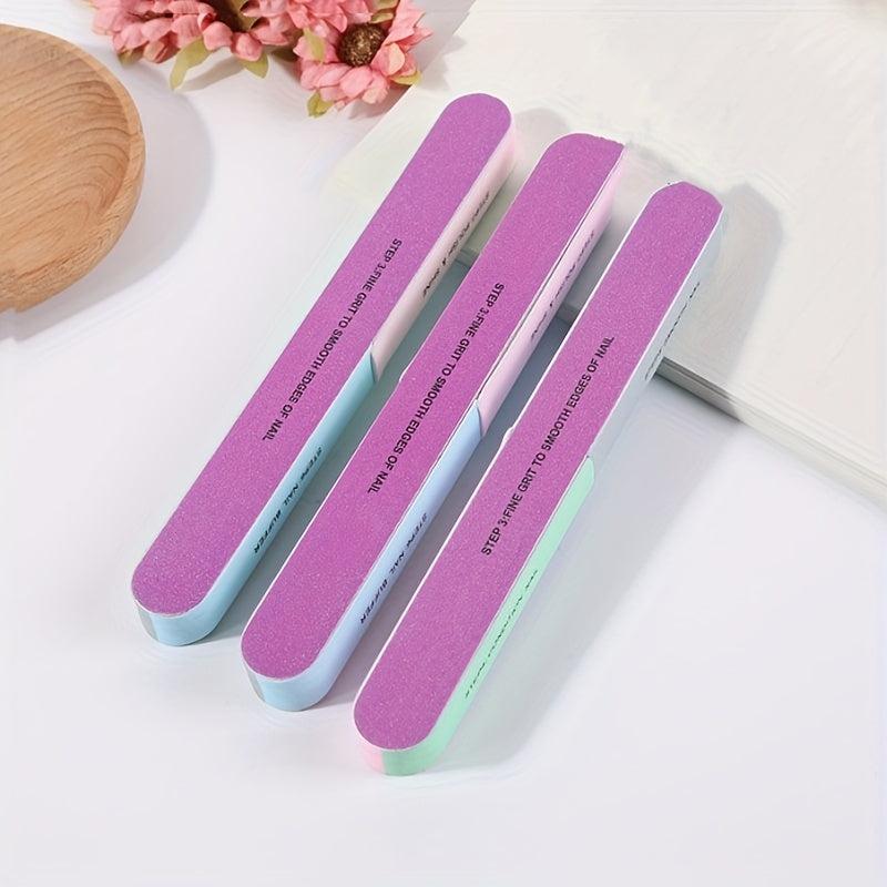 Professional Nail File and Buffers Set for Home and Salon Use