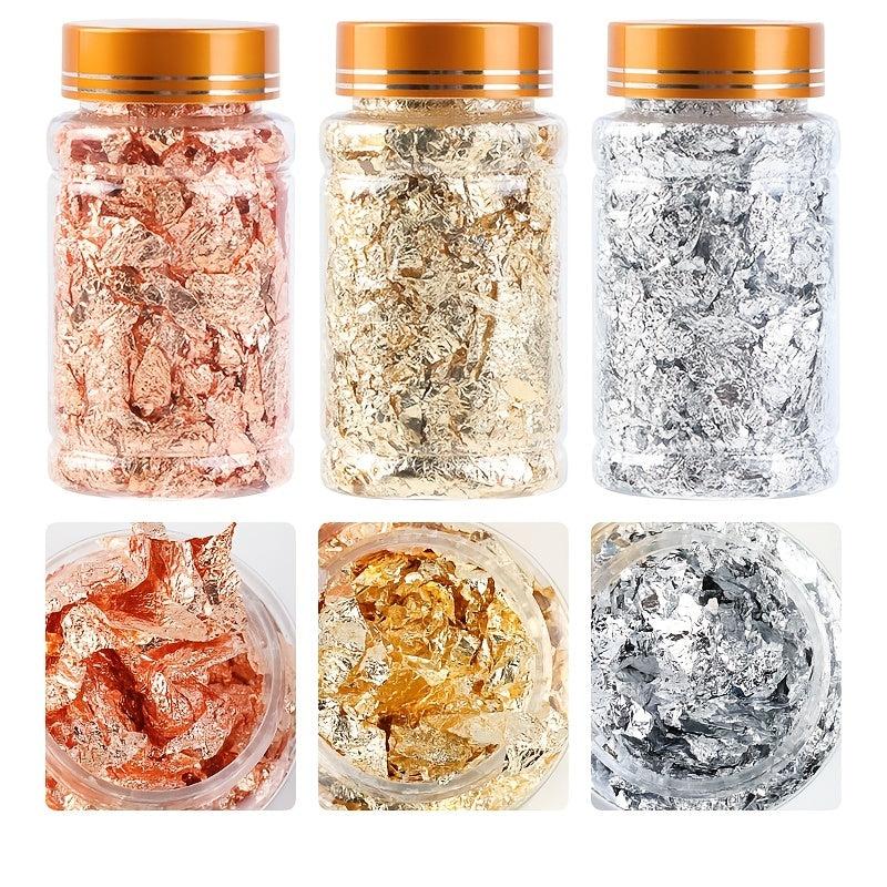 Irregular Flakes Nail Art Foil Paper DIY Stickers for Manicure Decorations