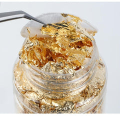 Irregular Flakes Nail Art Foil Paper DIY Stickers for Manicure Decorations