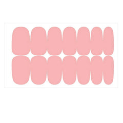 Spring Summer Nail Stickers For Women Sets Self Ashesive Solid Nail Sticker