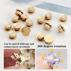 10PCS Spinning Charms For Nails Jewelry DIY Manicure