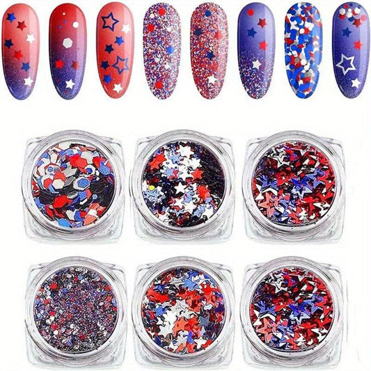 Holographic Silver Glitter Nail Art Sequins Laser Glitters Nail Art Flakes