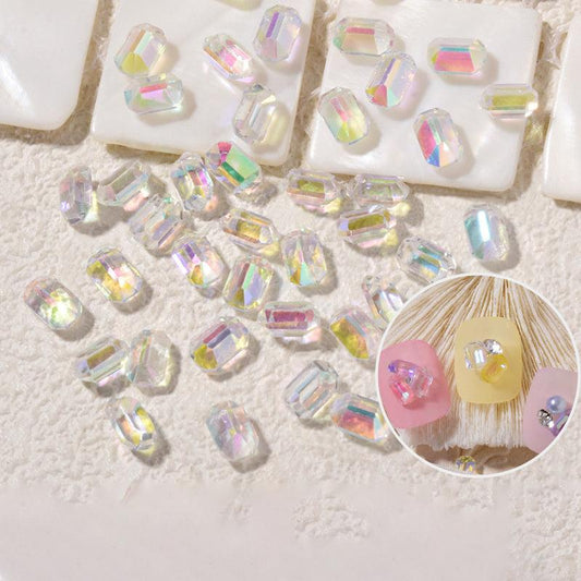 100 pcs Zircon Rhinestones Nail Art Gemstone Nail Tips